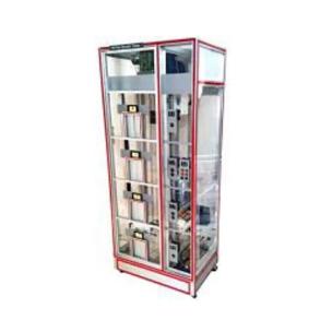 4-Floor Elevator Trainer - PLC Controlled