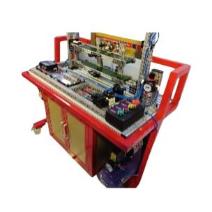 Trainer PLC Omron Simulasi Conveyor MPS Modular Production System